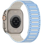 カラフルスピリット ピアノ ソフトマグネット ツートーンウォッチバンド、Apple Watch 46mm / 49mm / 45mm / 44mm用