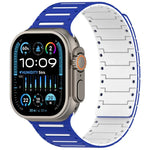 カラフルスピリット ピアノ ソフトマグネット ツートーンウォッチバンド、Apple Watch 46mm / 49mm / 45mm / 44mm用