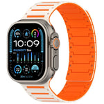 カラフルスピリット ピアノ ソフトマグネット ツートーンウォッチバンド、Apple Watch 46mm / 49mm / 45mm / 44mm用