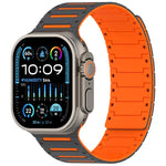 カラフルスピリット ピアノ ソフトマグネット ツートーンウォッチバンド、Apple Watch 46mm / 49mm / 45mm / 44mm用