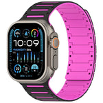 カラフルスピリット ピアノ ソフトマグネット ツートーンウォッチバンド、Apple Watch 46mm / 49mm / 45mm / 44mm用