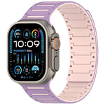カラフルスピリット ピアノ ソフトマグネット ツートーンウォッチバンド、Apple Watch 46mm / 49mm / 45mm / 44mm用