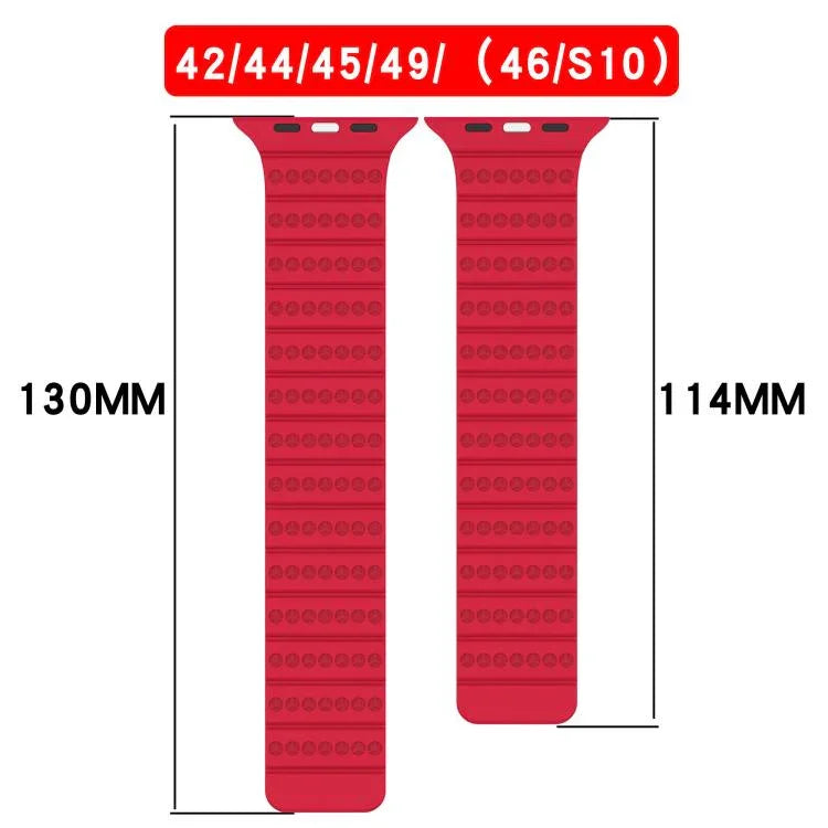 ハニカム マグネットウォッチバンド、Apple Watch 42mm / 41mm / 40mm / 38mm用、Apple Watch 46mm / 49mm / 45mm / 44mm用