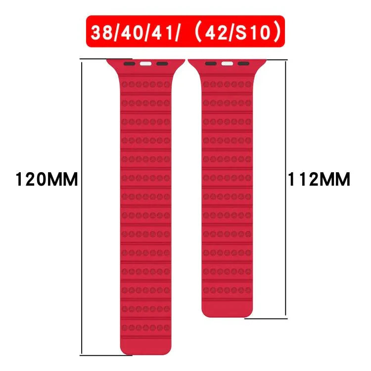 ハニカム マグネットウォッチバンド、Apple Watch 42mm / 41mm / 40mm / 38mm用、Apple Watch 46mm / 49mm / 45mm / 44mm用