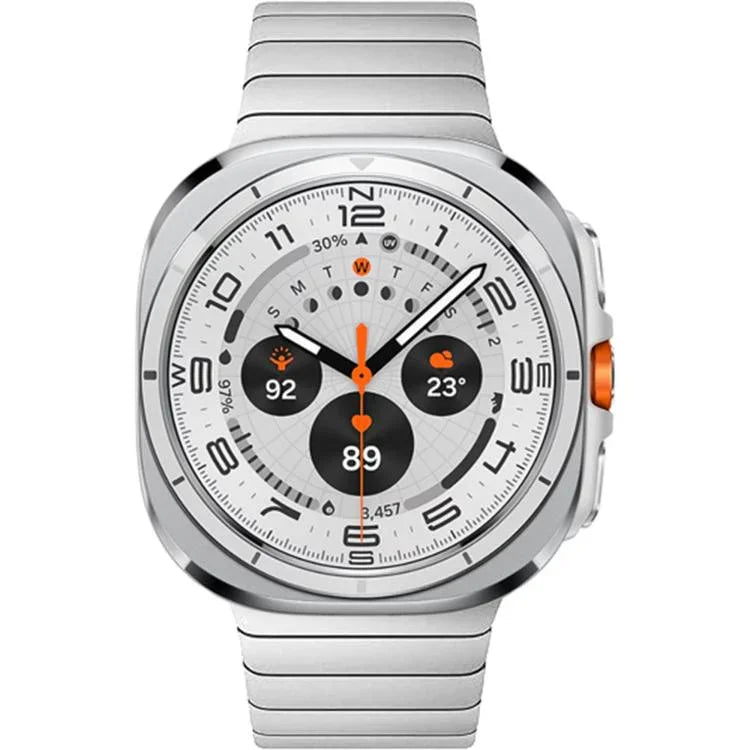 ワンビーズ バタフライバックル ステンレススチール 時計バンド、Samsung Galaxy Watch Ultra 47mm / Ultra 2025 用