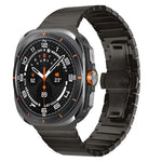 ワンビーズ バタフライバックル ステンレススチール 時計バンド、Samsung Galaxy Watch Ultra 47mm / Ultra 2025 用