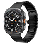 ワンビーズ バタフライバックル ステンレススチール 時計バンド、Samsung Galaxy Watch Ultra 47mm / Ultra 2025 用