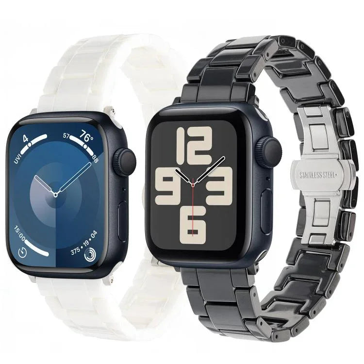 タンクグレイン セラミックウォッチバンド、Apple Watch 46mm / 49mm / 45mm / 44mm用、Apple Watch 42mm / 41mm / 40mm / 38mm用