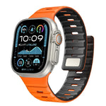 Norman 磁気シリコンウォッチバンド、Apple Watch 46mm / 49mm / 45mm / 44mm 用、Apple Watch 42mm / 41mm / 40mm / 38mm 用