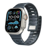 Norman 磁気シリコンウォッチバンド、Apple Watch 46mm / 49mm / 45mm / 44mm 用、Apple Watch 42mm / 41mm / 40mm / 38mm 用