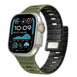 Norman 磁気シリコンウォッチバンド、Apple Watch 46mm / 49mm / 45mm / 44mm 用、Apple Watch 42mm / 41mm / 40mm / 38mm 用