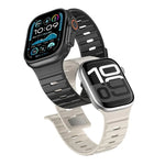 Norman 磁気シリコンウォッチバンド、Apple Watch 46mm / 49mm / 45mm / 44mm 用、Apple Watch 42mm / 41mm / 40mm / 38mm 用