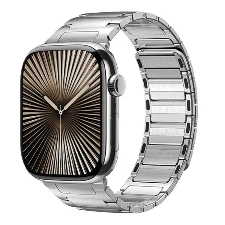Iビーム磁気ステンレススチールストラップ、Apple Watch 46mm / 49mm / 45mm / 44mm 用、Apple Watch 42mm / 41mm / 40mm / 38mm 用