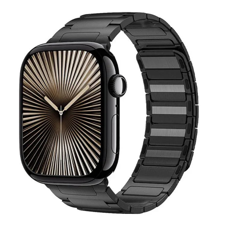 Iビーム磁気ステンレススチールストラップ、Apple Watch 46mm / 49mm / 45mm / 44mm 用、Apple Watch 42mm / 41mm / 40mm / 38mm 用
