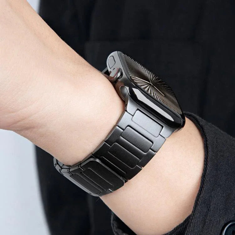 Iビーム磁気ステンレススチールストラップ、Apple Watch 46mm / 49mm / 45mm / 44mm 用、Apple Watch 42mm / 41mm / 40mm / 38mm 用
