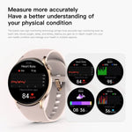 Sense 6 1.43 AMOLED画面 IP68防水 Bluetooth通話スマートウォッチ 健康モニタリング対応