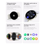 Sense 6 1.43 AMOLED画面 IP68防水 Bluetooth通話スマートウォッチ 健康モニタリング対応