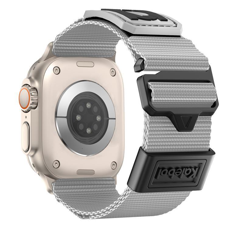 Kalebol 編みナイロンスポーツウォッチバンド、Apple Watch 46mm / 49mm / 45mm / 44mm 用、Apple Watch 42mm / 41mm / 40mm / 38mm 用