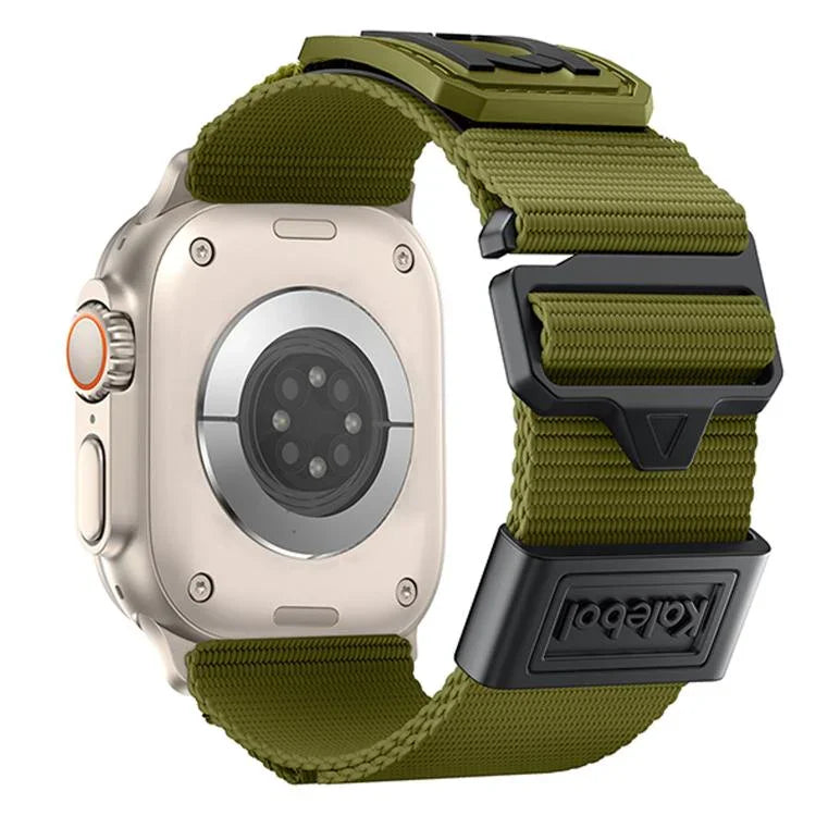 Kalebol 編みナイロンスポーツウォッチバンド、Apple Watch 46mm / 49mm / 45mm / 44mm 用、Apple Watch 42mm / 41mm / 40mm / 38mm 用