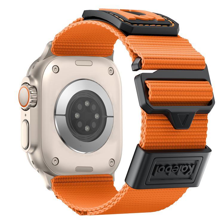 Kalebol 編みナイロンスポーツウォッチバンド、Apple Watch 46mm / 49mm / 45mm / 44mm 用、Apple Watch 42mm / 41mm / 40mm / 38mm 用