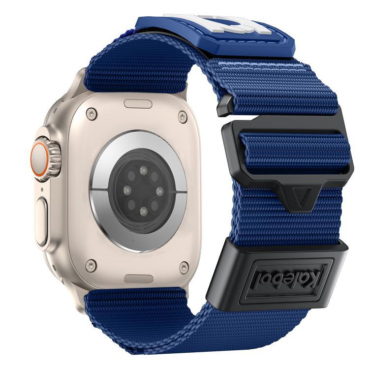 Kalebol 編みナイロンスポーツウォッチバンド、Apple Watch 46mm / 49mm / 45mm / 44mm 用、Apple Watch 42mm / 41mm / 40mm / 38mm 用