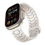 スチールドラゴンスケール磁気シリコンウォッチバンド、Apple Watch 46mm / 49mm / 45mm / 44mm 用