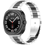 スリービーズステンレススチール時計バンド（取り外し工具付き）、Samsung Galaxy Watch8 / Watch8 Classic用