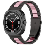 スリービーズステンレススチール時計バンド（取り外し工具付き）、Samsung Galaxy Watch8 / Watch8 Classic用