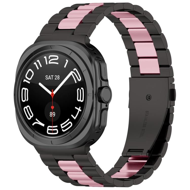 スリービーズステンレススチール時計バンド（取り外し工具付き）、Samsung Galaxy Watch8 / Watch8 Classic用