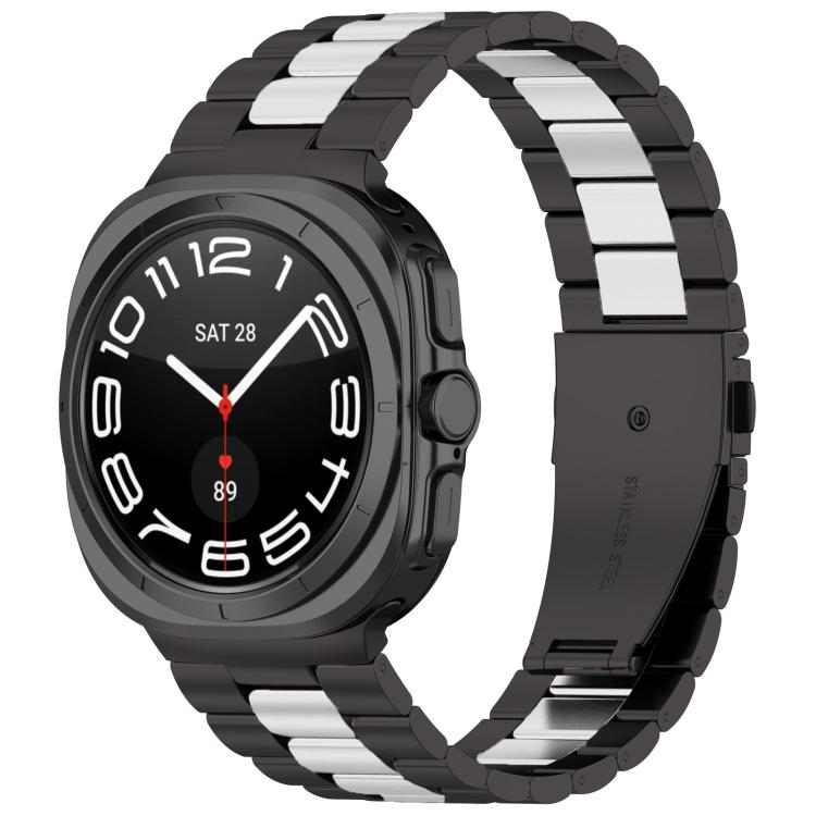 スリービーズステンレススチール時計バンド（取り外し工具付き）、Samsung Galaxy Watch8 / Watch8 Classic用