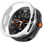 ハーフカバレッジ 中空 PC 時計カバー、Samsung Galaxy Watch8 Classic 46mm 用、Samsung Galaxy Watch 8 44mm 用、Samsung Galaxy Watch 8 40mm 用