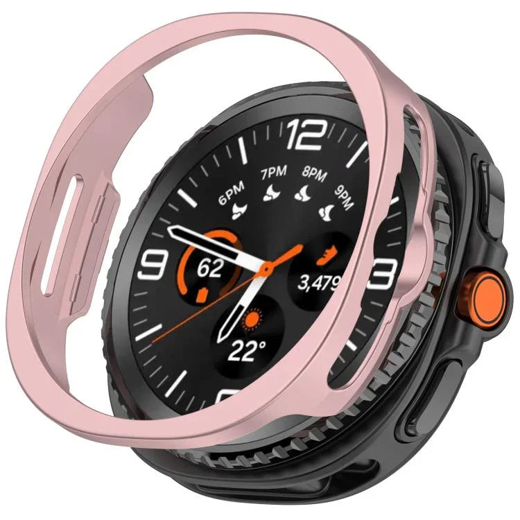 ハーフカバレッジ 中空 PC 時計カバー、Samsung Galaxy Watch8 Classic 46mm 用、Samsung Galaxy Watch 8 44mm 用、Samsung Galaxy Watch 8 40mm 用