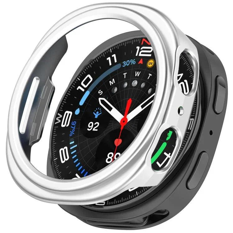ハーフカバレッジ 中空 PC 時計カバー、Samsung Galaxy Watch8 Classic 46mm 用、Samsung Galaxy Watch 8 44mm 用、Samsung Galaxy Watch 8 40mm 用