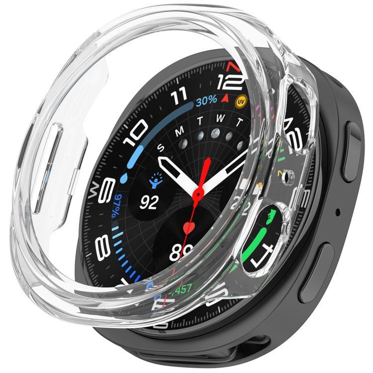 ハーフカバレッジ 中空 PC 時計カバー、Samsung Galaxy Watch8 Classic 46mm 用、Samsung Galaxy Watch 8 44mm 用、Samsung Galaxy Watch 8 40mm 用
