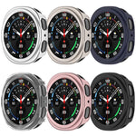 ハーフカバレッジ 中空 PC 時計カバー、Samsung Galaxy Watch8 Classic 46mm 用、Samsung Galaxy Watch 8 44mm 用、Samsung Galaxy Watch 8 40mm 用