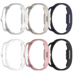 ハーフカバレッジ 中空 PC 時計カバー、Samsung Galaxy Watch8 Classic 46mm 用、Samsung Galaxy Watch 8 44mm 用、Samsung Galaxy Watch 8 40mm 用