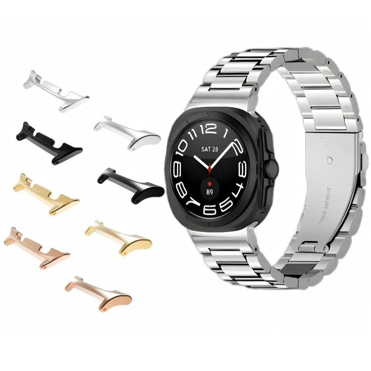 1ペア メタルヘッドウォッチバンドコネクター、Samsung Galaxy Watch Ultra 2025 20mm用、Samsung Galaxy Watch Ultra 2025 22mm用