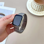 カーブサイド着脱式ステンレススチールウォッチバンド、Apple Watch 46mm / 49mm / 45mm / 44mm用、Apple Watch 42mm / 41mm / 40mm / 38mm用