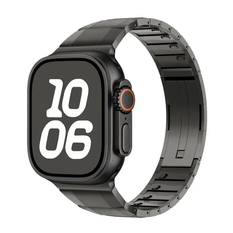 カーブサイド着脱式ステンレススチールウォッチバンド、Apple Watch 46mm / 49mm / 45mm / 44mm用、Apple Watch 42mm / 41mm / 40mm / 38mm用