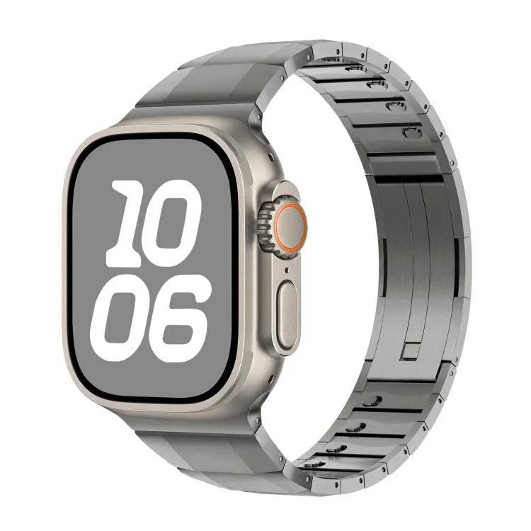 カーブサイド着脱式ステンレススチールウォッチバンド、Apple Watch 46mm / 49mm / 45mm / 44mm用、Apple Watch 42mm / 41mm / 40mm / 38mm用