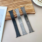 カーブサイド着脱式ステンレススチールウォッチバンド、Apple Watch 46mm / 49mm / 45mm / 44mm用、Apple Watch 42mm / 41mm / 40mm / 38mm用