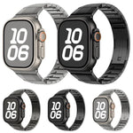 カーブサイド着脱式ステンレススチールウォッチバンド、Apple Watch 46mm / 49mm / 45mm / 44mm用、Apple Watch 42mm / 41mm / 40mm / 38mm用