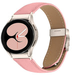ライチテクスチャ スターライト タートルバックバックル レザーウォッチバンド、Samsung Galaxy Watch 7 40 / 44mm用