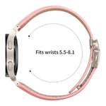 ライチテクスチャ スターライト タートルバックバックル レザーウォッチバンド、Samsung Galaxy Watch 7 40 / 44mm用
