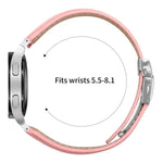 クイックリリース ライチテクスチャ シルバー タートルバックバックル レザーウォッチバンド、Samsung Galaxy Watch 7 40 / 44mm用