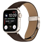 ライチテクスチャースターライトカメ甲バックルレザーバンド、Apple Watch 46mm / 49mm / 45mm / 44mm用、Apple Watch 42mm / 41mm / 40mm / 38mm用