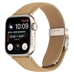 ライチテクスチャースターライトカメ甲バックルレザーバンド、Apple Watch 46mm / 49mm / 45mm / 44mm用、Apple Watch 42mm / 41mm / 40mm / 38mm用