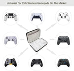ゲームデュアルコントローラーポータブル耐衝撃ハードシェルトラベルケース