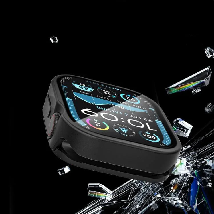 強化フィルム一体型アルミニウムウォッチケース、Apple Watch シリーズ11 / 10 46mm用