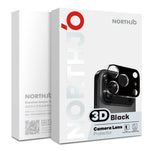 NORTHJOカメラレンズプロテクター3D HD強化ガラスフィルム、iPhone 17 Pro Max用、iPhone 17 Pro用、iPhone 17用、iPhone Air用